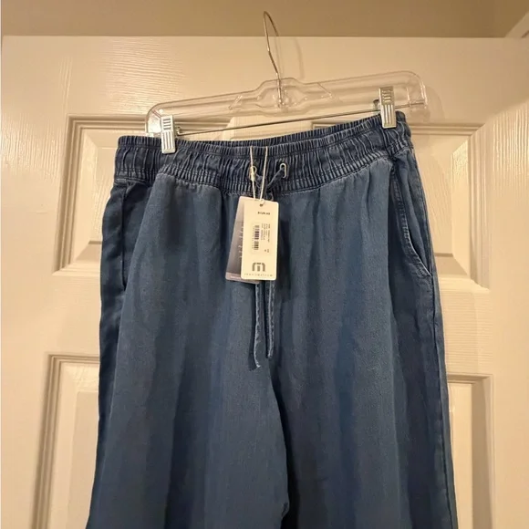 NWT Travis Matthews Wide-Leg Pants with Side Slits - Picture 5 of 16